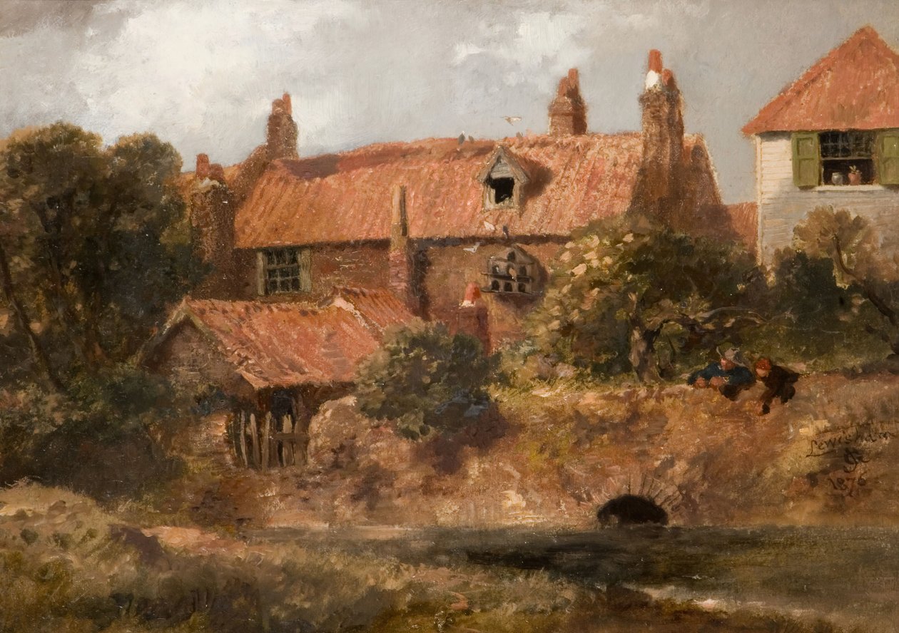 Régi nyaralók Lewishamban, 1876. alkotó: Sir John Gilbert