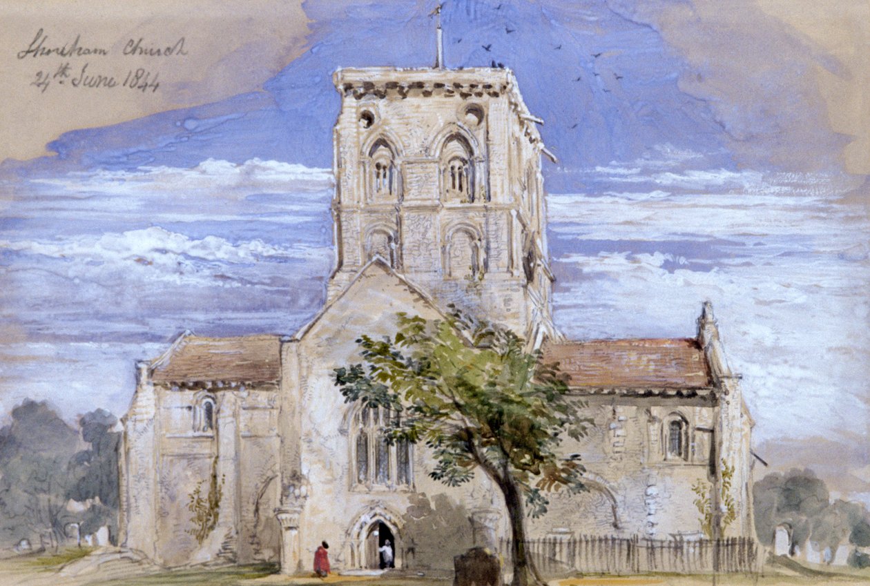 Shoreham Church, Kent, 1844 alkotó: Sir John Gilbert