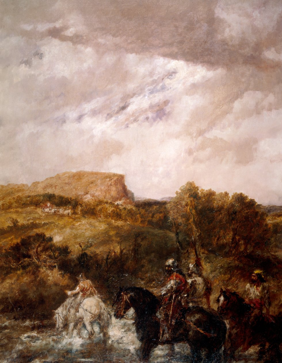 "A Ford", 1891 alkotó: Sir John Gilbert