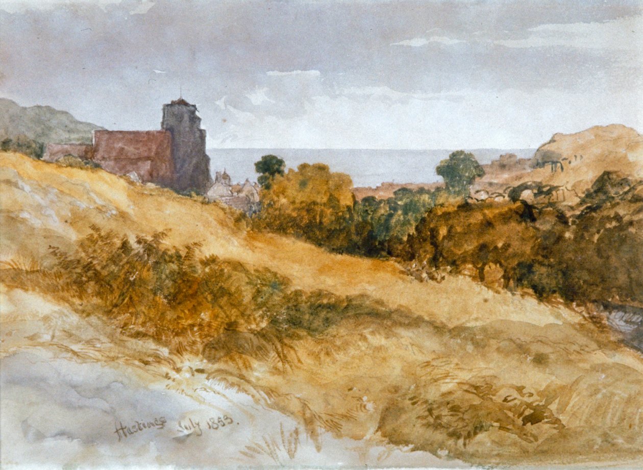 „A tenger Hastings közelében”, 1853 alkotó: Sir John Gilbert