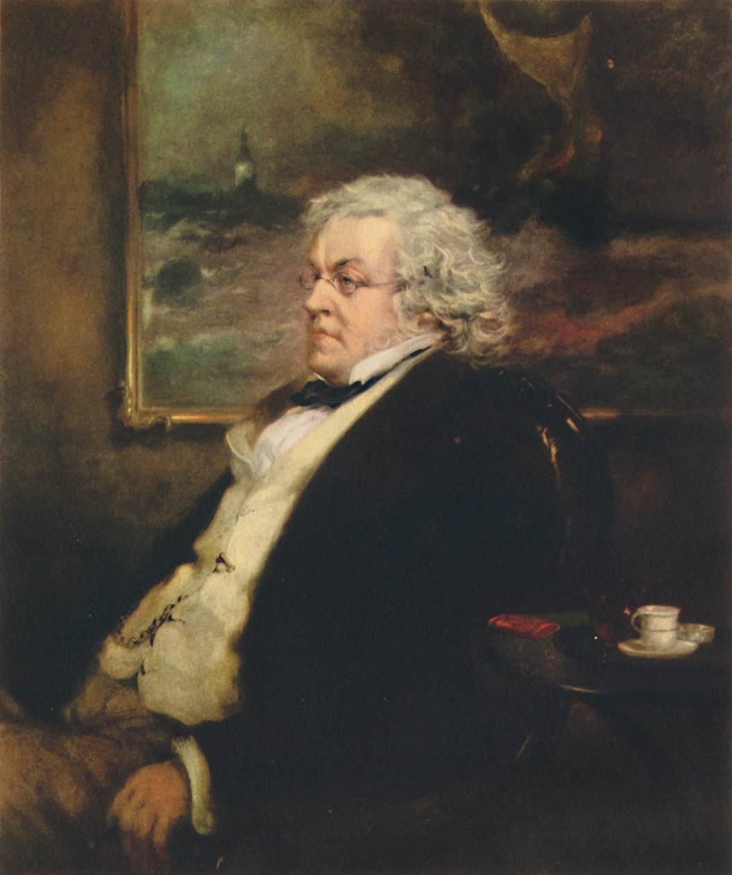 William Makepeace Thackeray 1811-1863, c1850, 1942. alkotó: Sir John Gilbert