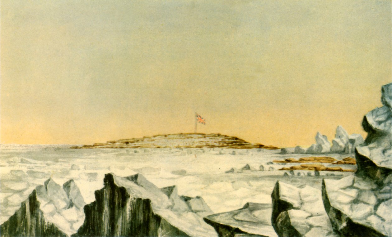 „Az Északi-sark”, 19. század eleje-közepe, 1946. alkotó: Sir John Ross