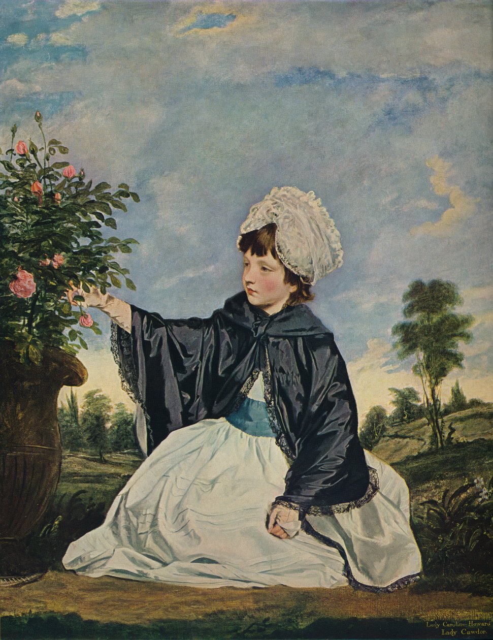 Lady Caroline Howard, 1778 alkotó: Joshua Reynolds