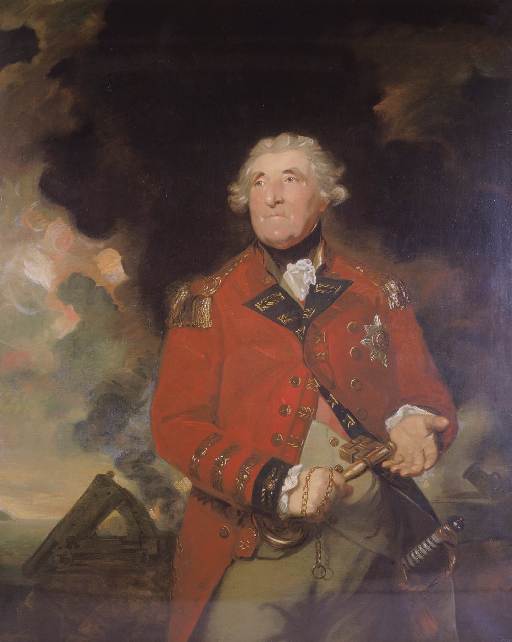 Lord Heathfield. c1809 alkotó: Sir Joshua Reynolds