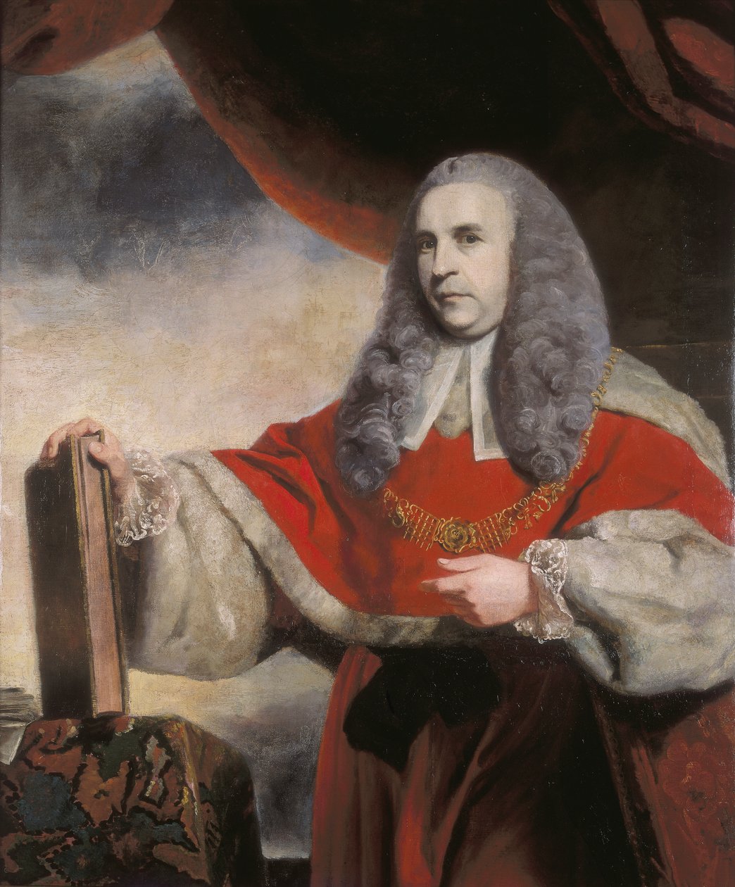 Sir Charles Pratt. 1764 alkotó: Sir Joshua Reynolds