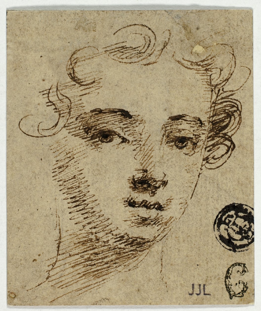 Fiatal nő feje alkotó: Sir Peter Lely