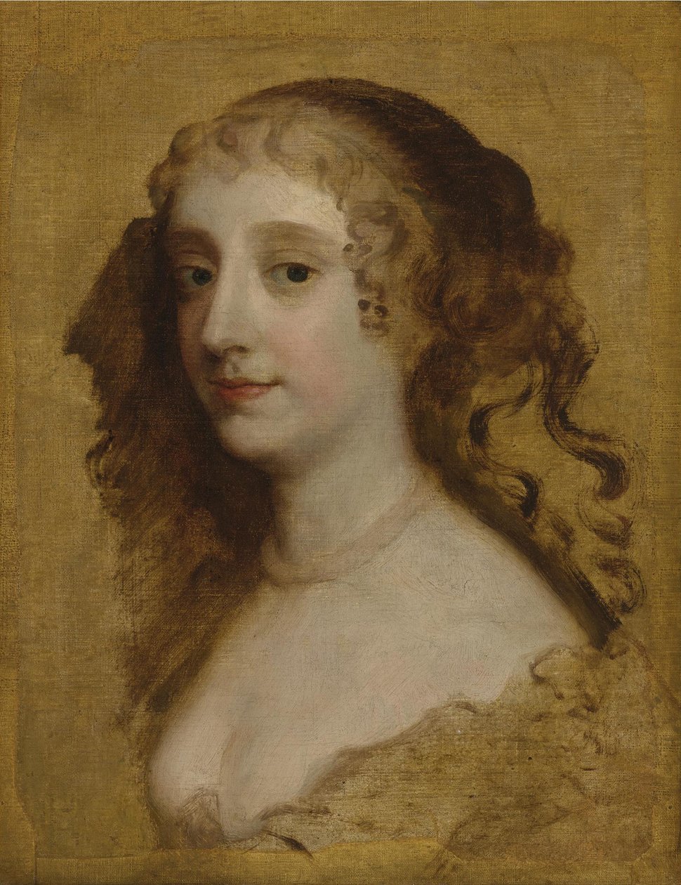 Lady Anne Hyde, York hercegnő portréja 1637-1671 alkotó: Sir Peter Lely