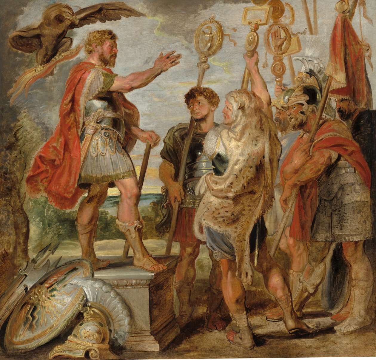 Decius Mus a légiókhoz szól alkotó: Sir Peter Paul Rubens