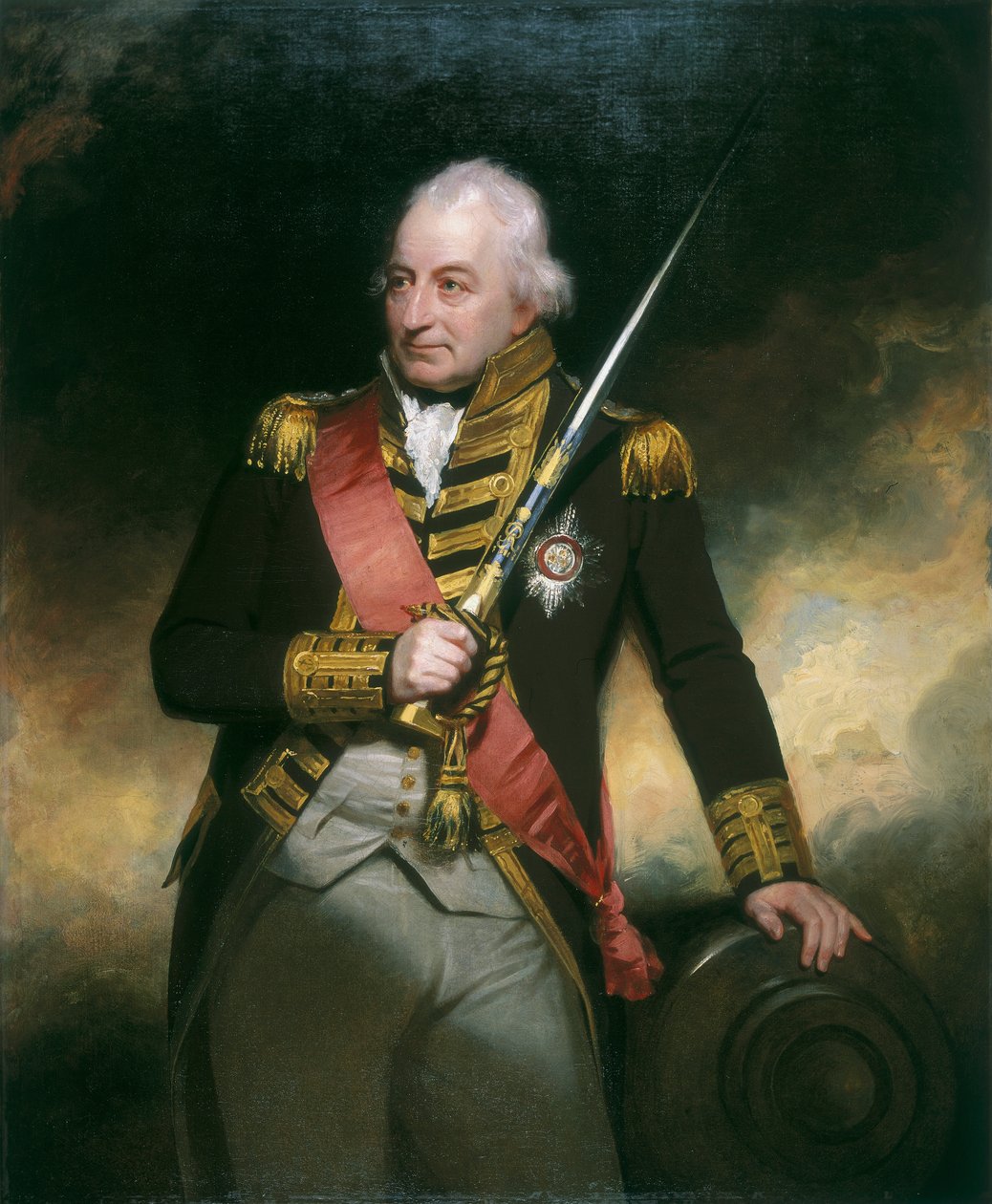 John Jervis admirális, 1801 alkotó: Sir William Beechey