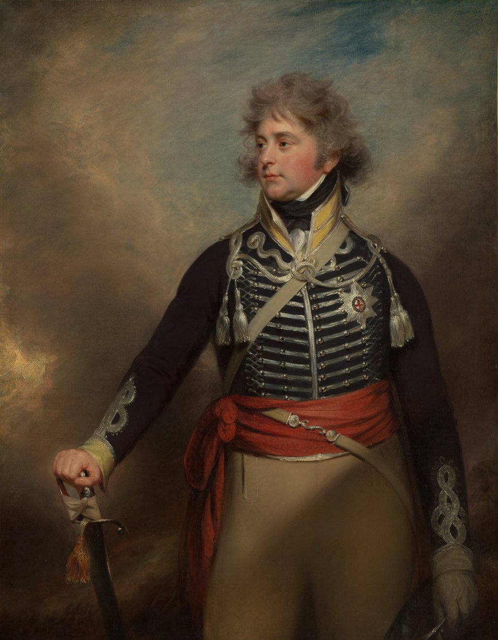 IV. György 1762-1830, Amikor Wales hercege. alkotó: Sir William Beechey