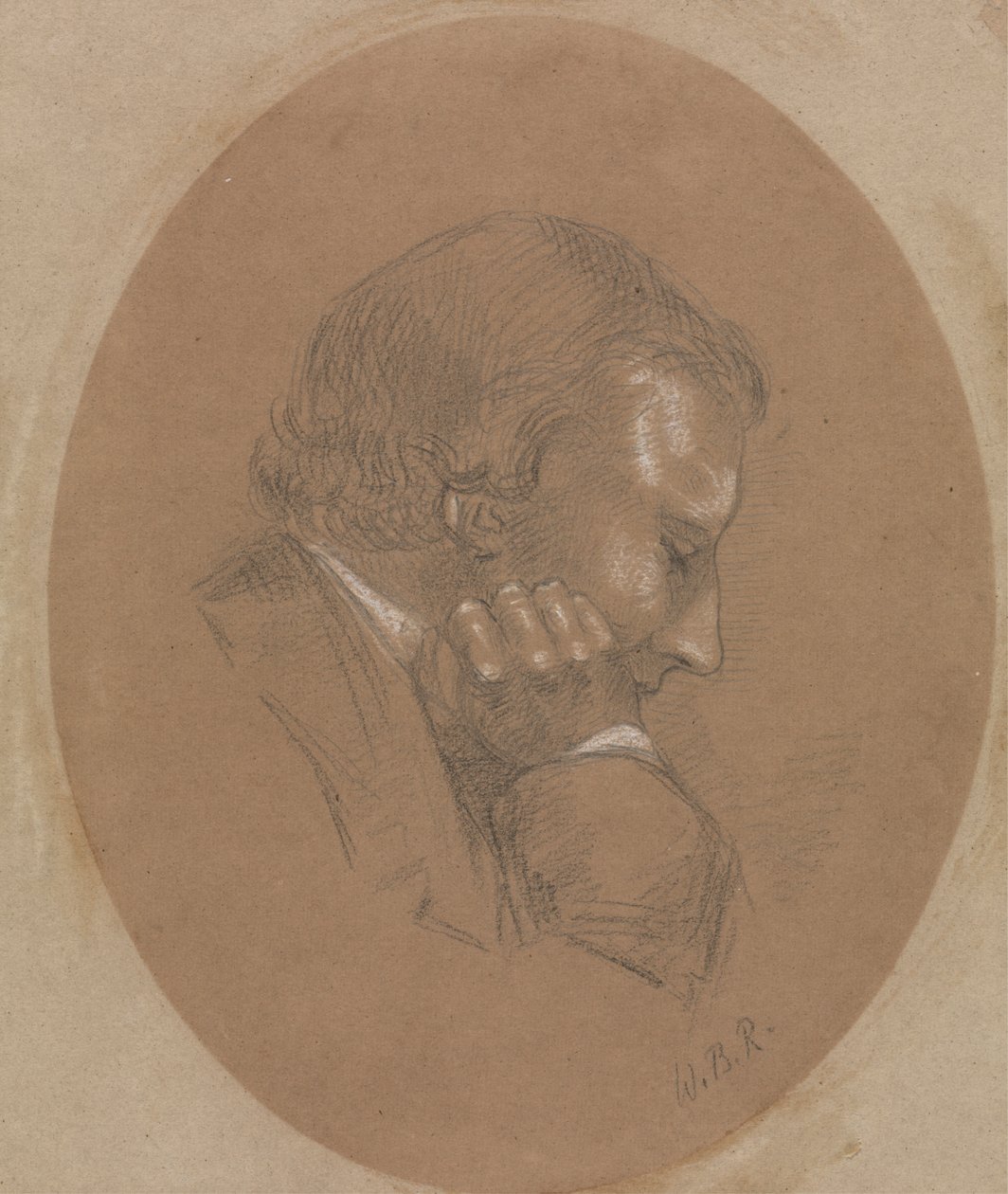 Egy úriember portréja alkotó: Sir William Blake Richmond