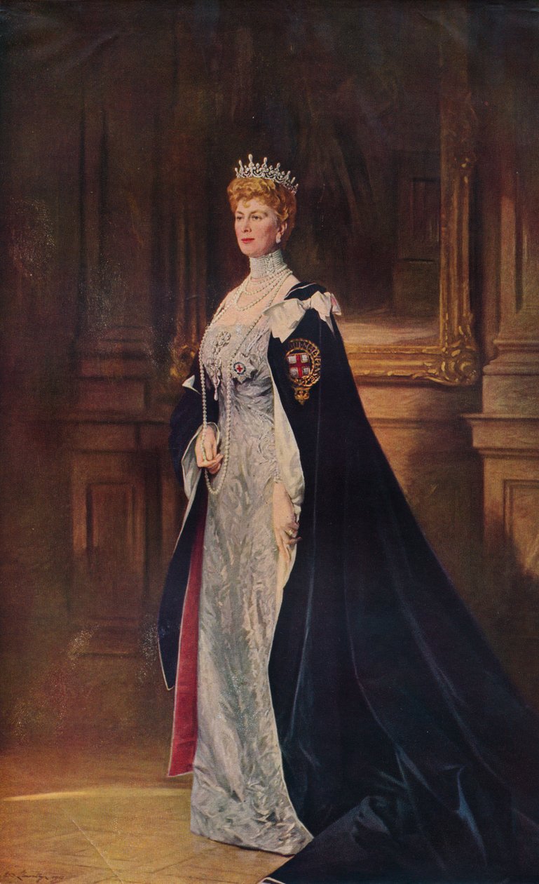 H.M. Mária királynő, 1910, 1935 alkotó: Sir William Llewellyn