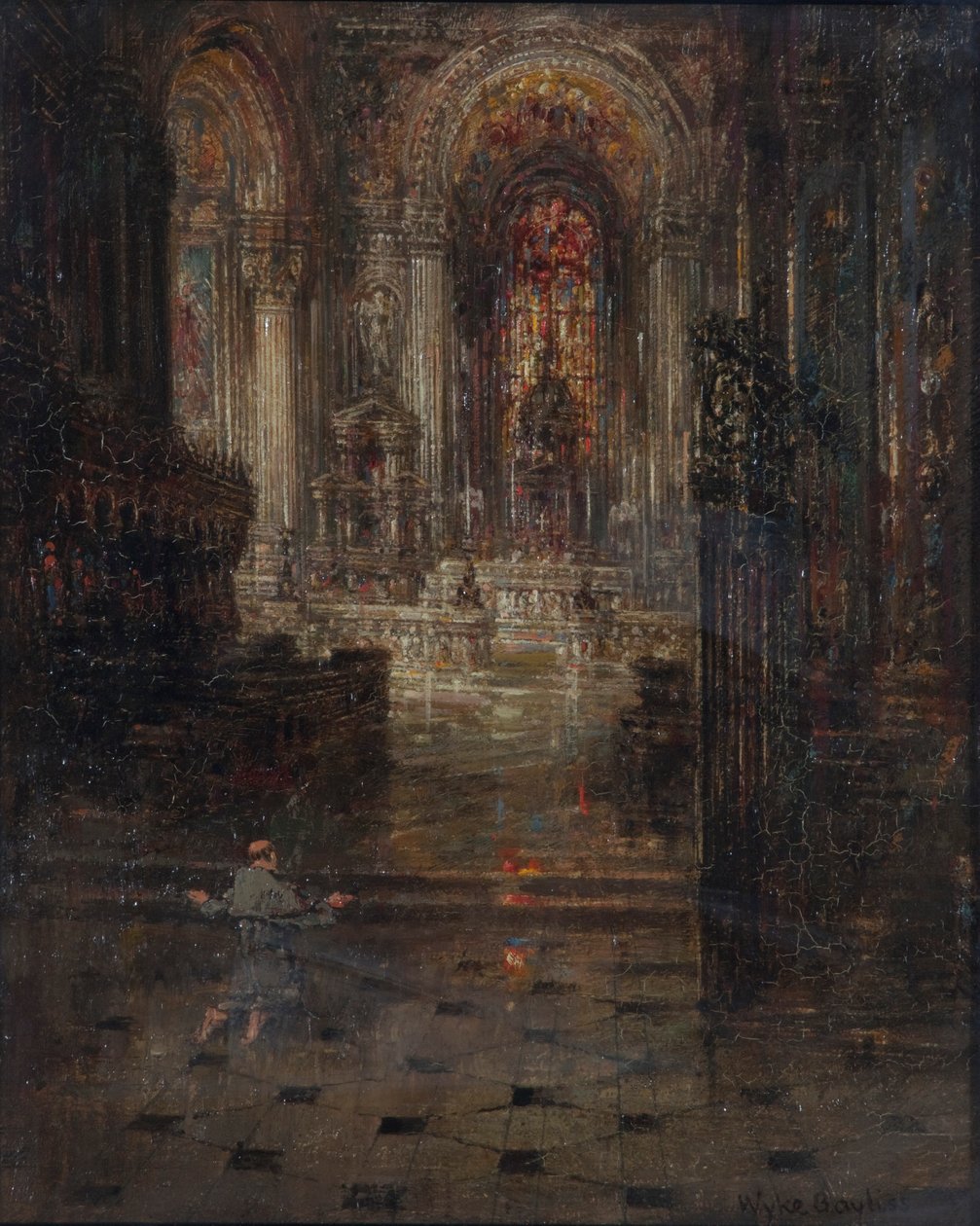 „A székesegyház belseje”, 1855-1906 alkotó: Sir Wyke Bayliss