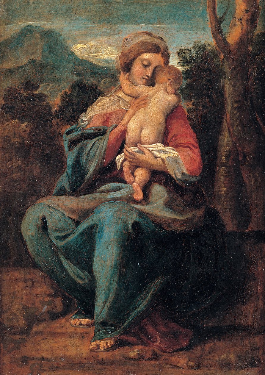 Madonna a gyermekkel alkotó: Sisto Badalocchio