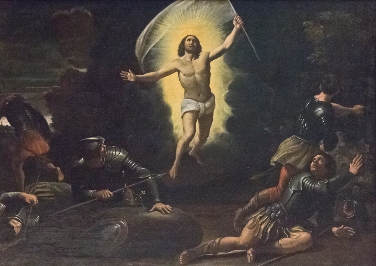 Krisztus feltámadása alkotó: Sisto Badalocchio