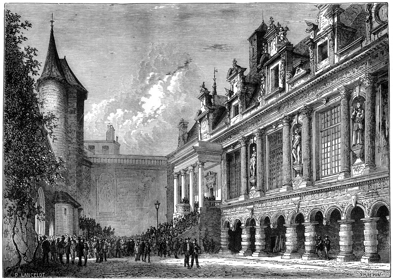 Városháza, La Rochelle, Franciaország, 1882-1884 alkotó: Smeeton