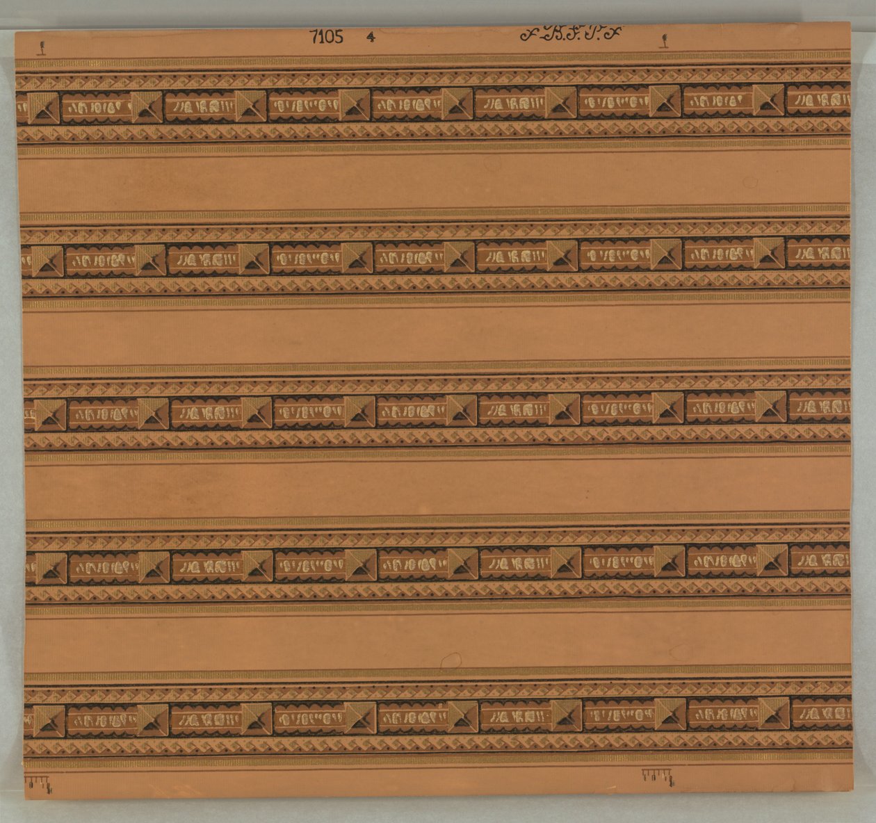 Border (USA), 1890-1900 alkotó: Smith and Page Made by Becker