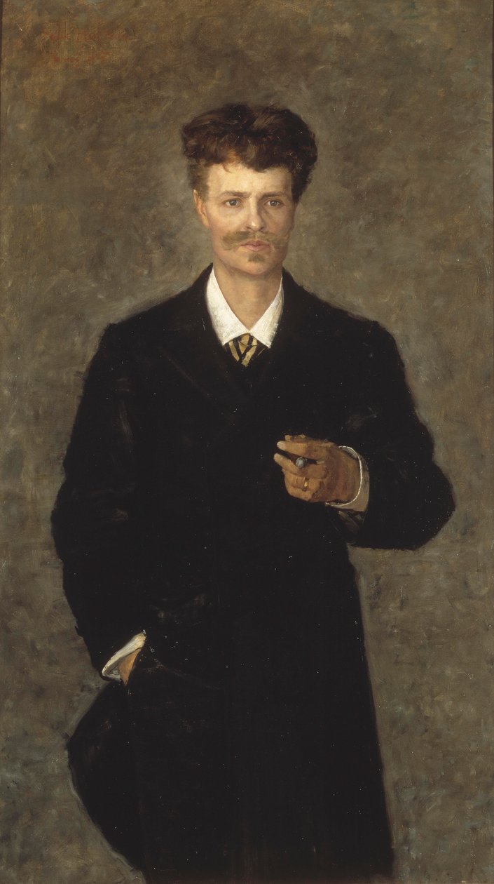 August Strindberg, 1885 alkotó: Sofie Holten