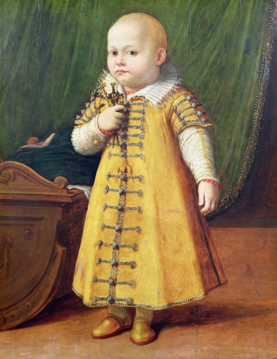 Gyermekportré (panel) alkotó: Sofonisba Anguissola