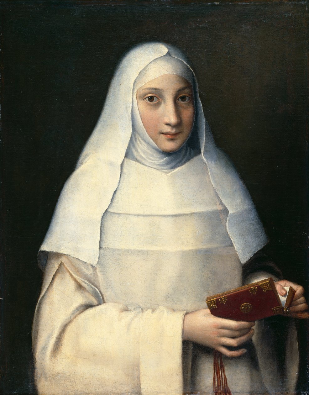 A művész nővérének portréja apácaruhában alkotó: Sofonisba Anguissola