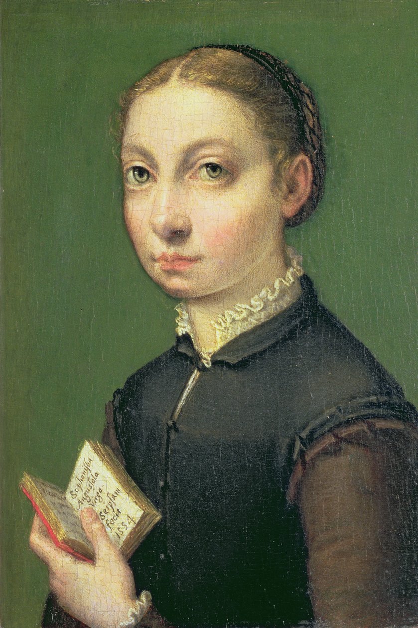 Önarckép, 1554 (panel) alkotó: Sofonisba Anguissola
