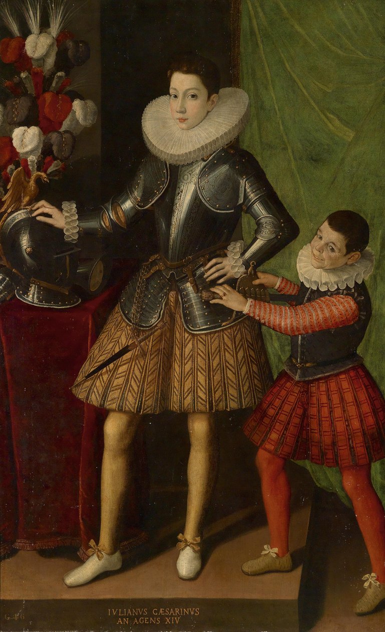 Giuliano Cesarini ifjabb 1466-1510, 14 éves, 1586 körül alkotó: Sofonisba Anguissola