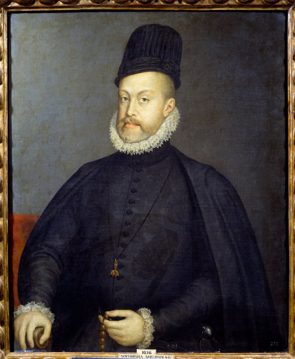 Fülöp spanyol király portréja (1527-1598) Sofonisba Anguisciola vagy Anguissiola (1540-1625) festménye alkotó: Sofonisba Anguissola