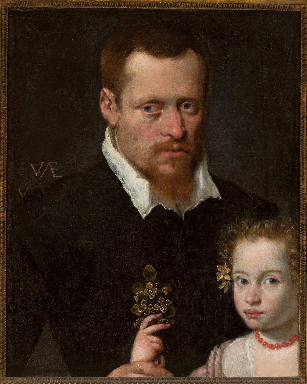 Férfi portréja lányával alkotó: Sofonisba Anguissola
