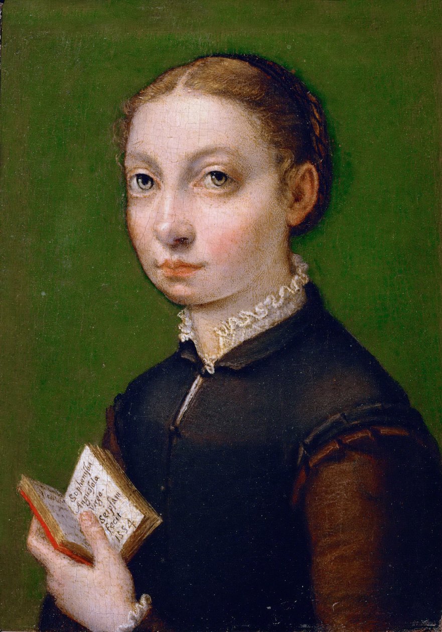 Önarckép, 1554 alkotó: Sofonisba Anguissola