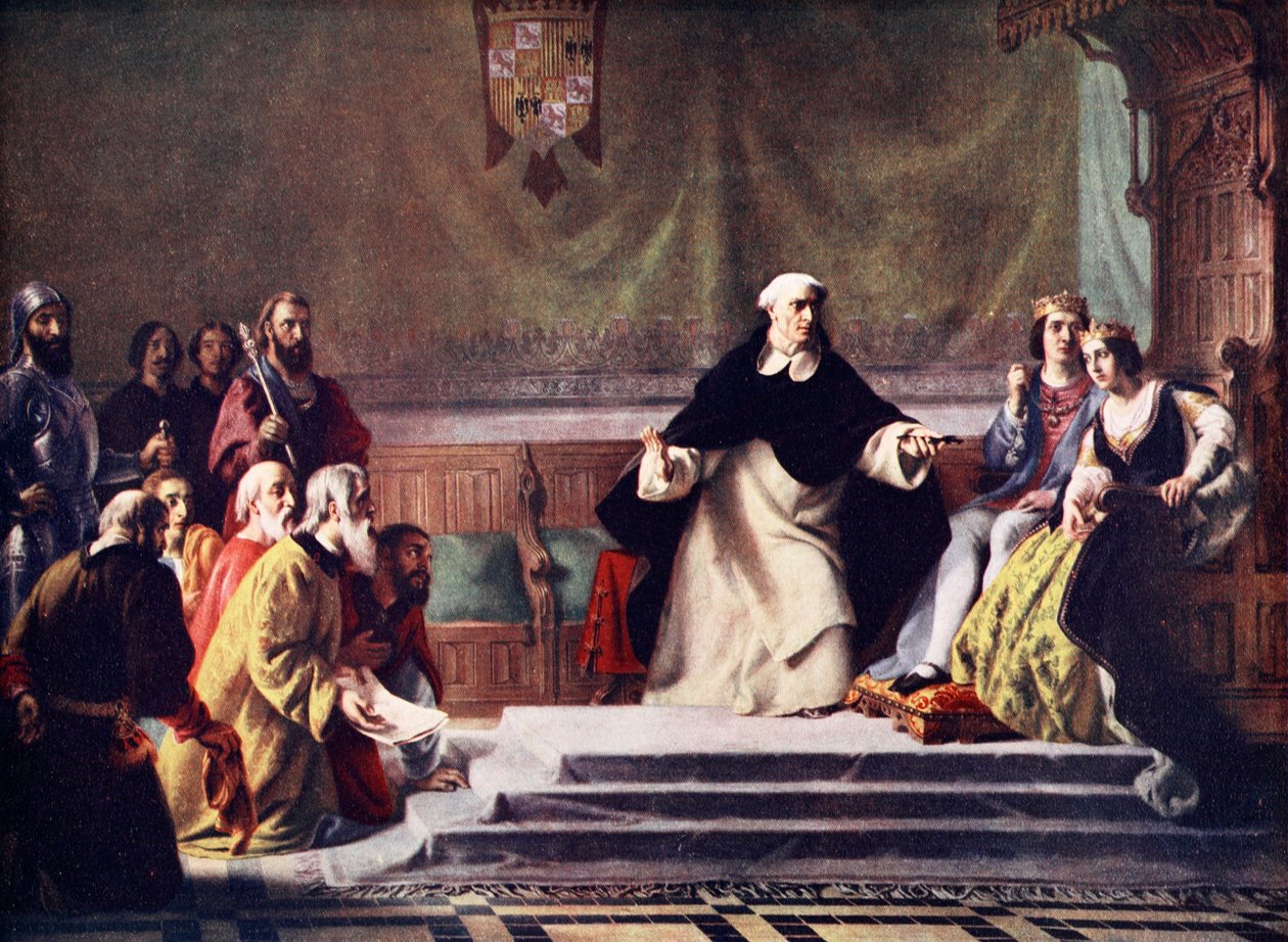 A zsidók kiűzése Spanyolországból alkotó: Solomon (after) Hart