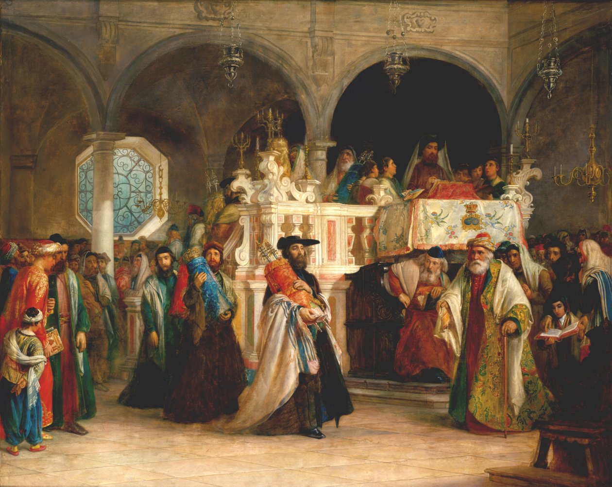 Simchat Tóra, Livorno alkotó: Solomon Alexander Hart