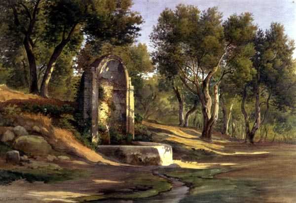 Via Appia Antica Rómában alkotó: Solomon Corrodi