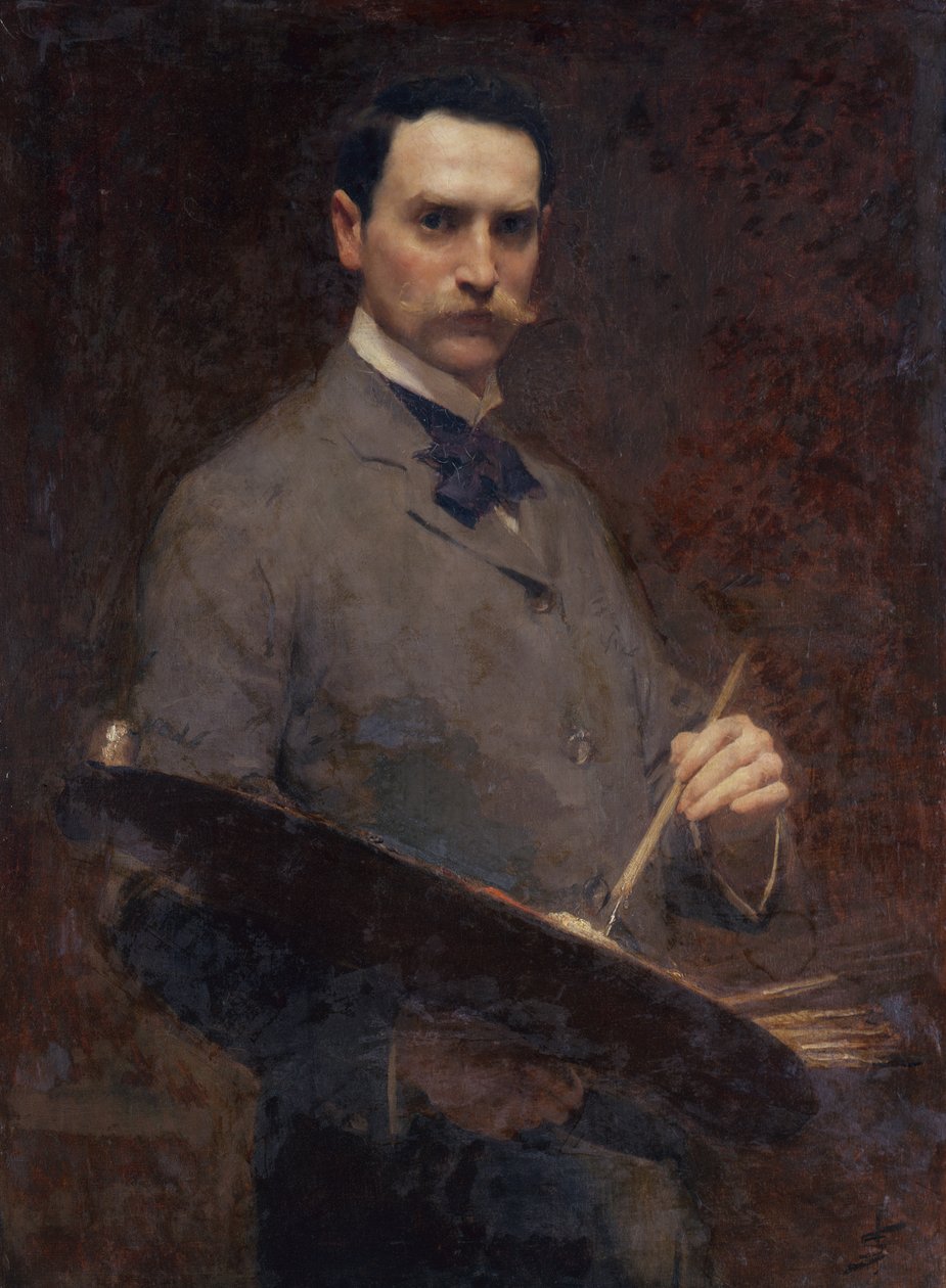 Önarckép, 1896 körül (olaj, vászon) alkotó: Solomon Joseph Solomon
