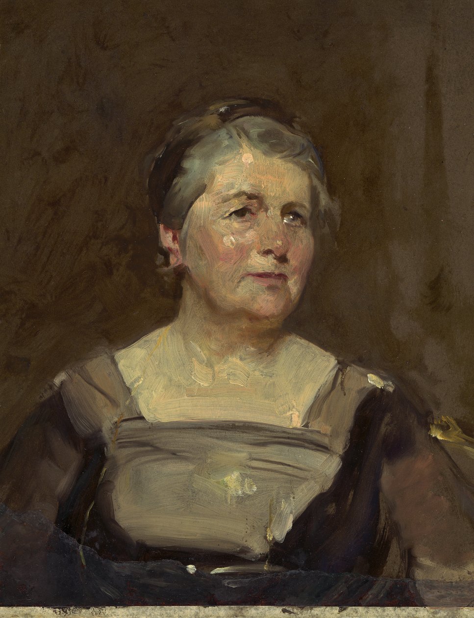 Sybil Margaret Thomas, Rhondda grófnő (olaj, vászon) alkotó: Solomon Joseph Solomon