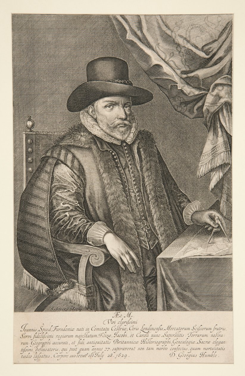 John Speed portréja alkotó: Solomon Savery