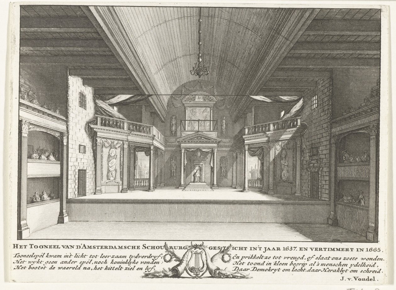 Jacob van Campen Színháza, 1658 alkotó: Solomon Savery