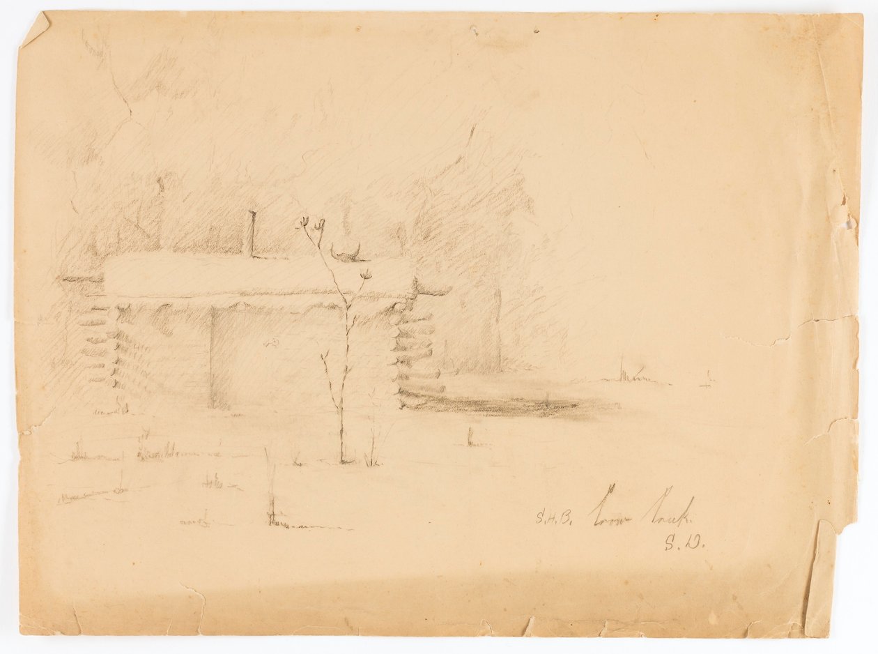 Crow Creek, S.D. alkotó: Solon H. Borglum
