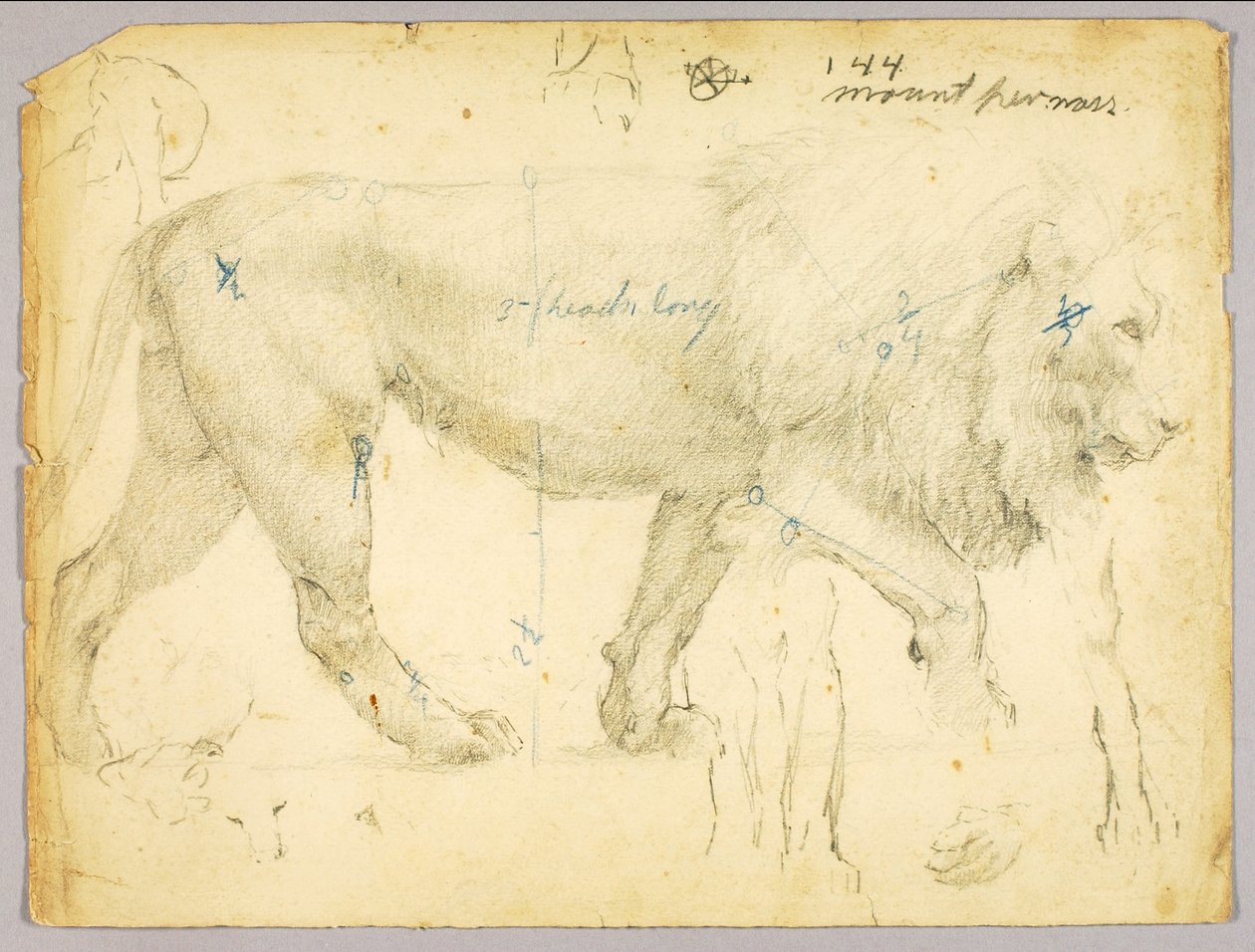 Lion alkotó: Solon H. Borglum