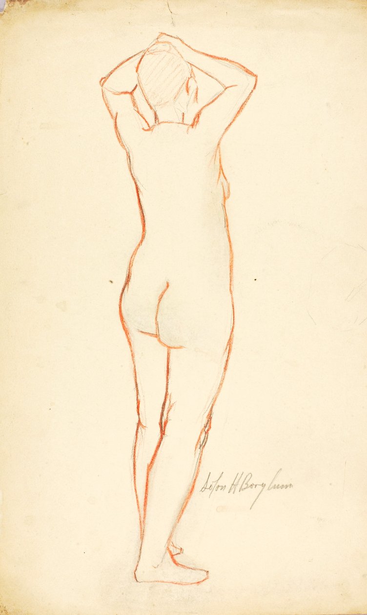 Meztelen alkotó: Solon H. Borglum