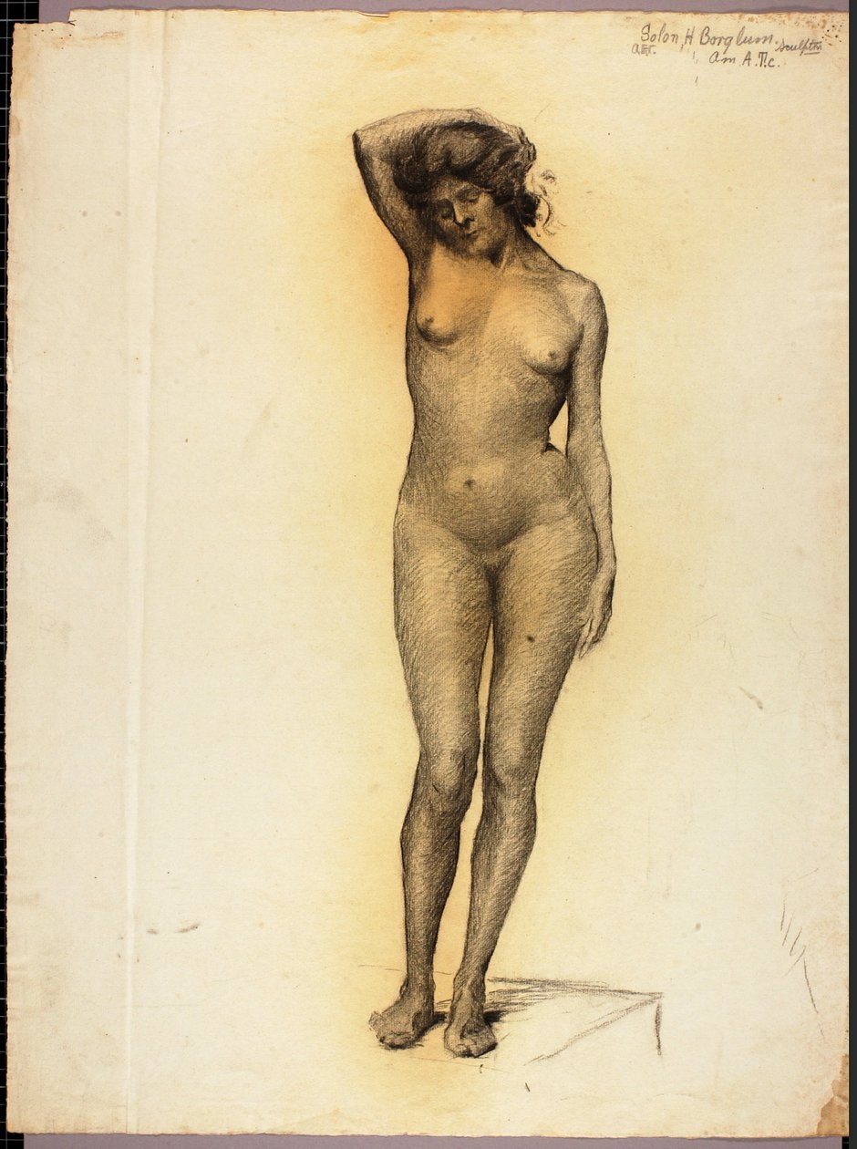 Meztelen alkotó: Solon H. Borglum