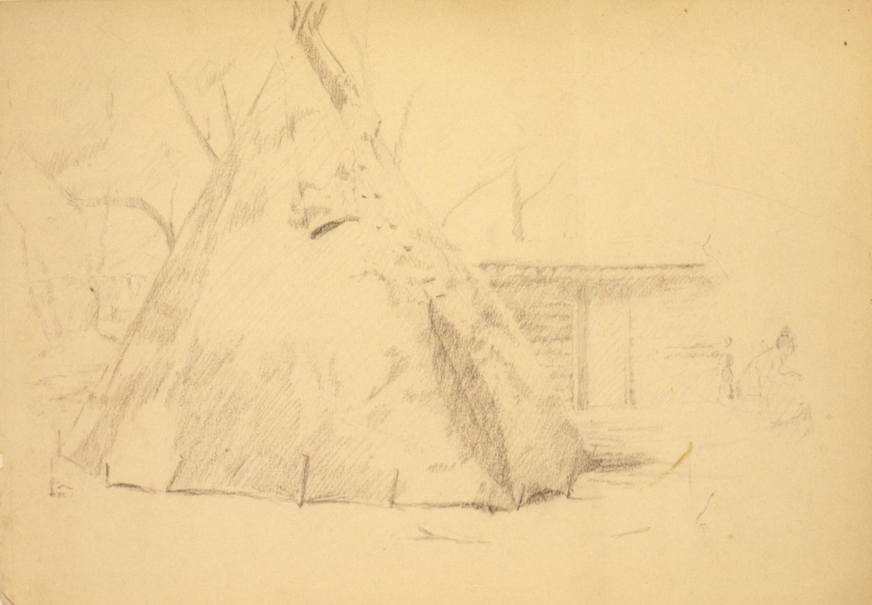 Teepee alkotó: Solon H. Borglum