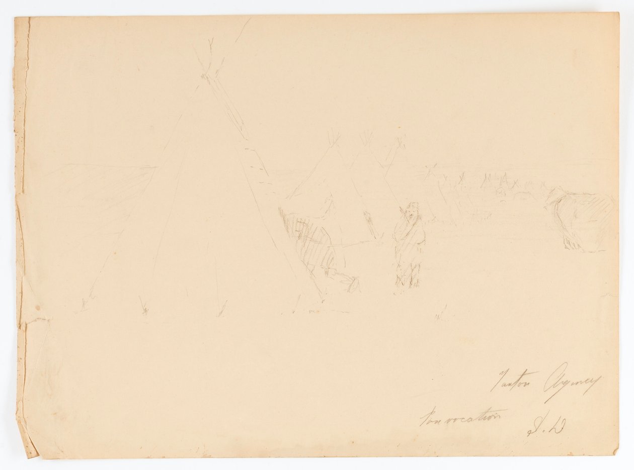 Yankton ügynökség alkotó: Solon H. Borglum