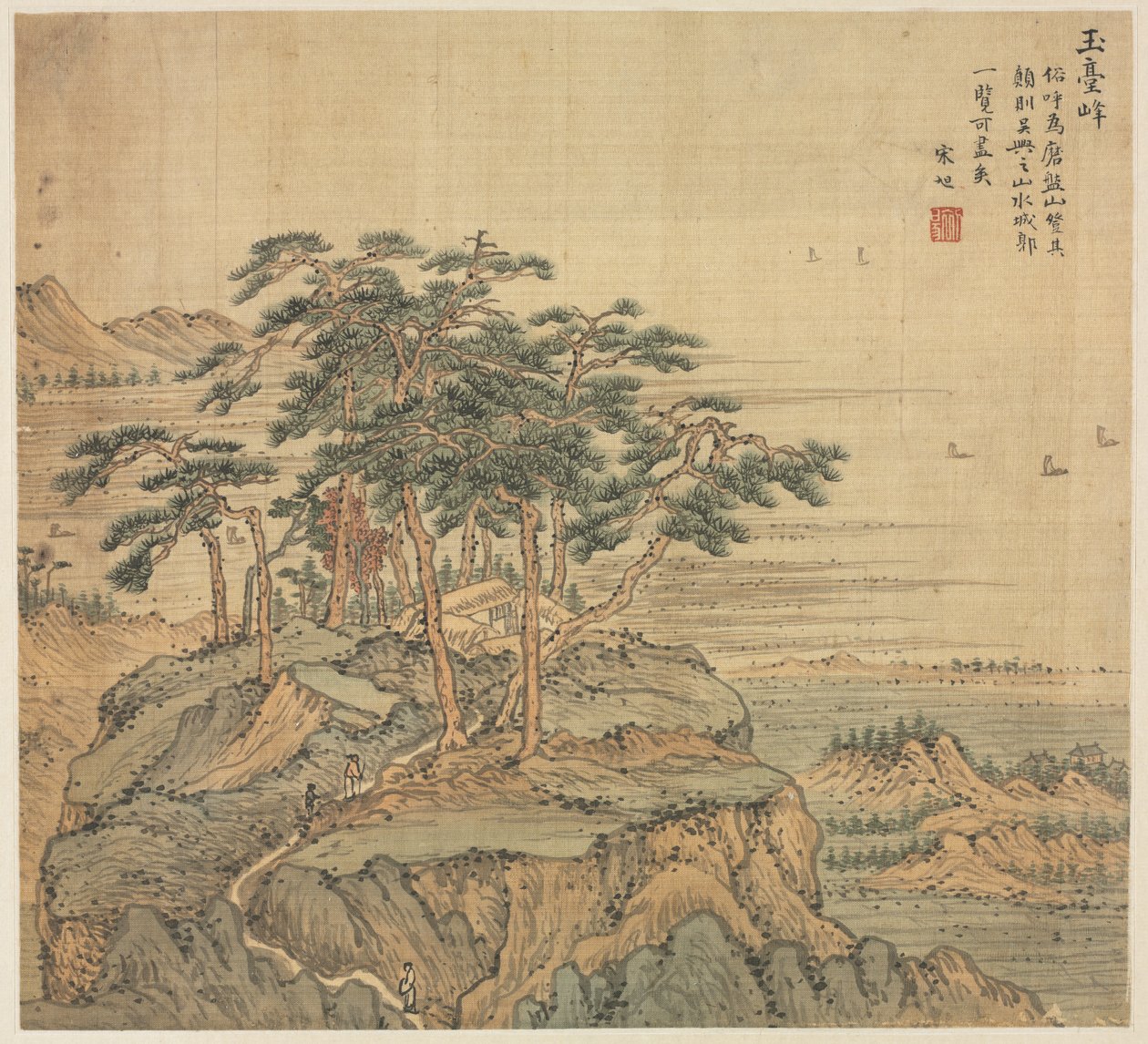 Yutai Peak (Jade Terrace Peak) alkotó: Song Xu