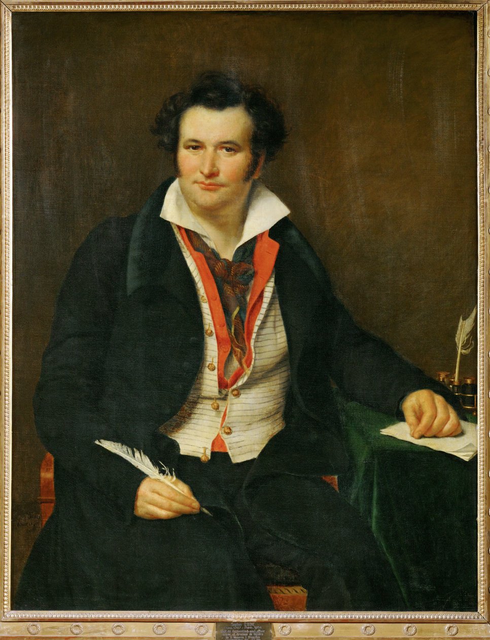 Wolf, Bernard néven ismert író, színész, a brüsszeli Theatre de la Monnaie igazgatója ... alkotó: Sophie (1797 1867) Rude