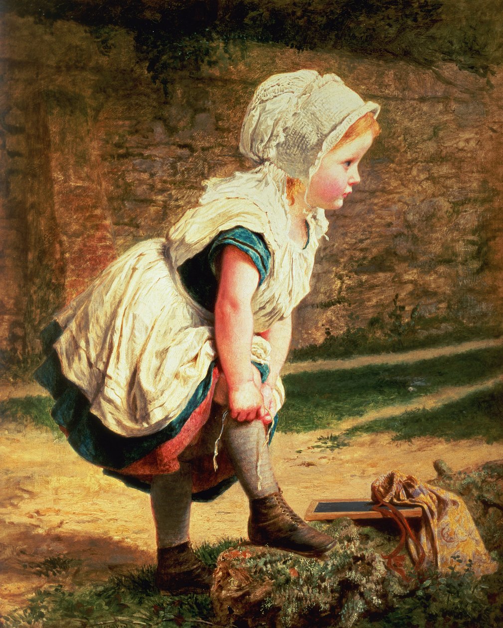 Várj meg! (Hazatérve az iskolából) alkotó: Sophie Gengembre Anderson