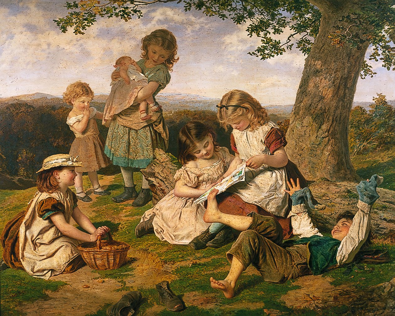 Gyermekmesekönyv, 1890. alkotó: Sophie Gengembre Anderson