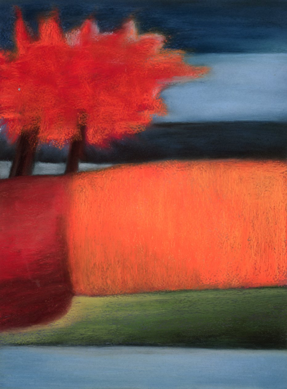Turning Leaf, 2000 (pasztell, papír) alkotó: Sophie Hacker