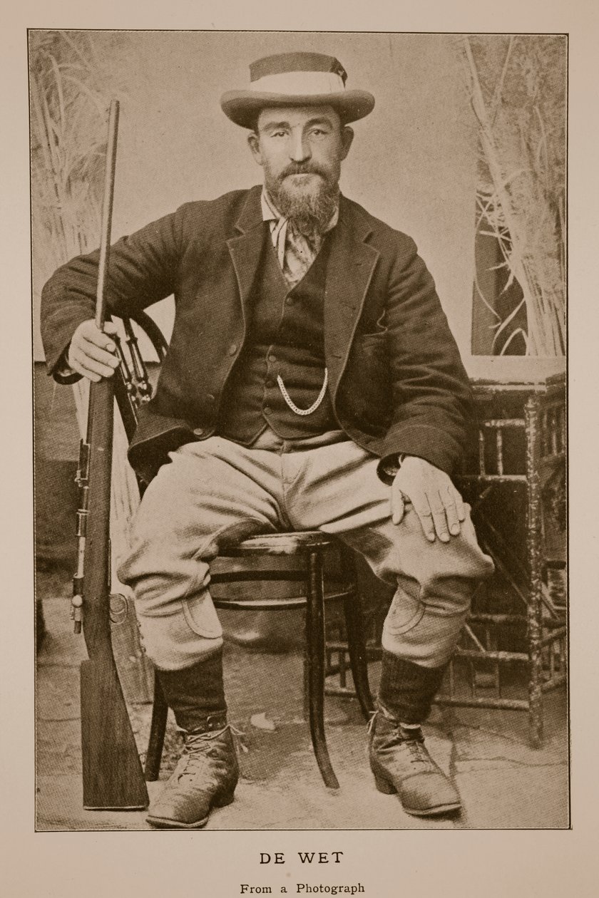 De Wet tábornok (szépia fotó) alkotó: South African Photographer