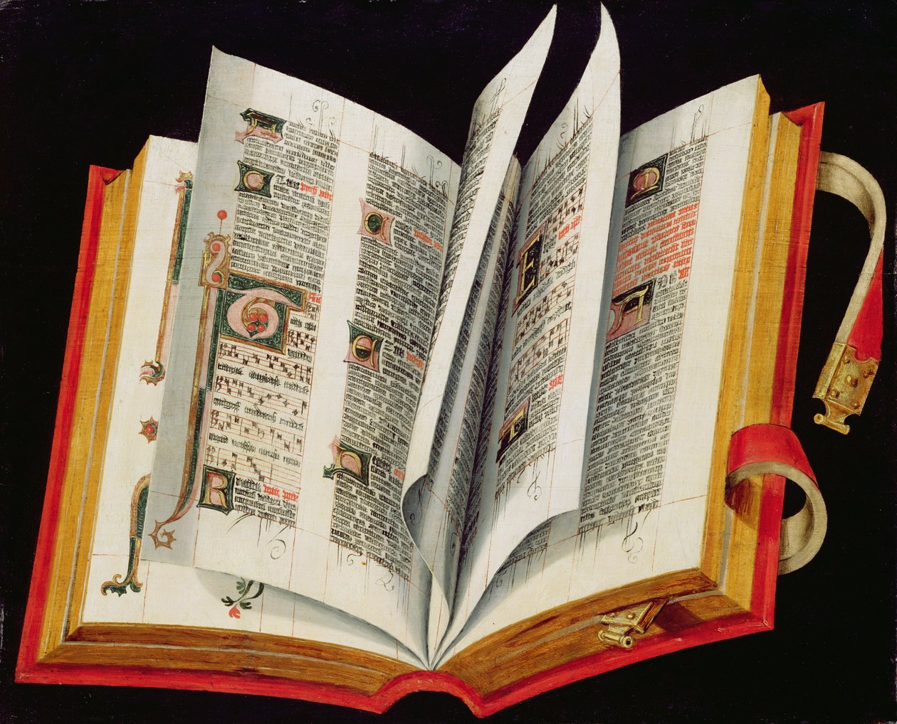 Liturgikus könyv (olaj hársfára) alkotó: after German School