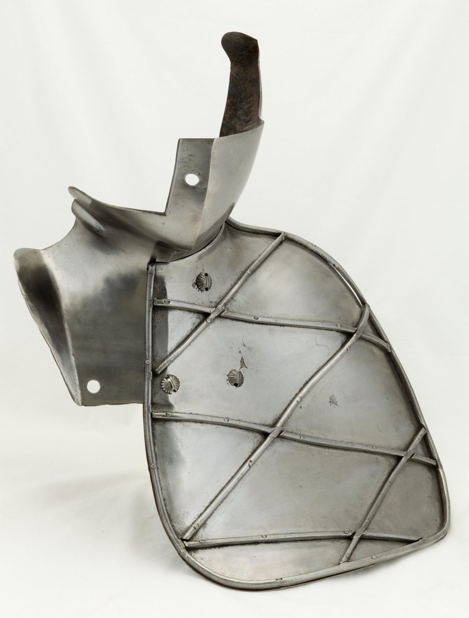 Megerősítő Bevor billenő célponttal, 1560 körül (acél) alkotó: South German School